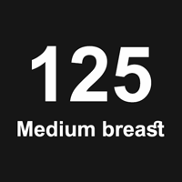 125 Medium Breast