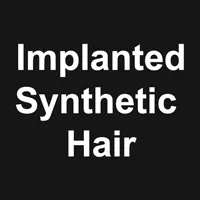 Implanted Synthetic Hair